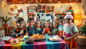 literary theme party kids