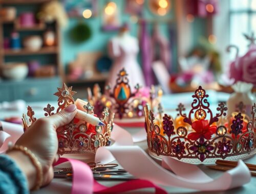 diy crowns and wands